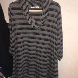 Maurices size 1 Cowl neck long tunic